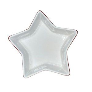 Chantal Star Shape 1 Qt Red Baking Dish Bowl Micro, Oven, Freezer, D/W 93-ST22